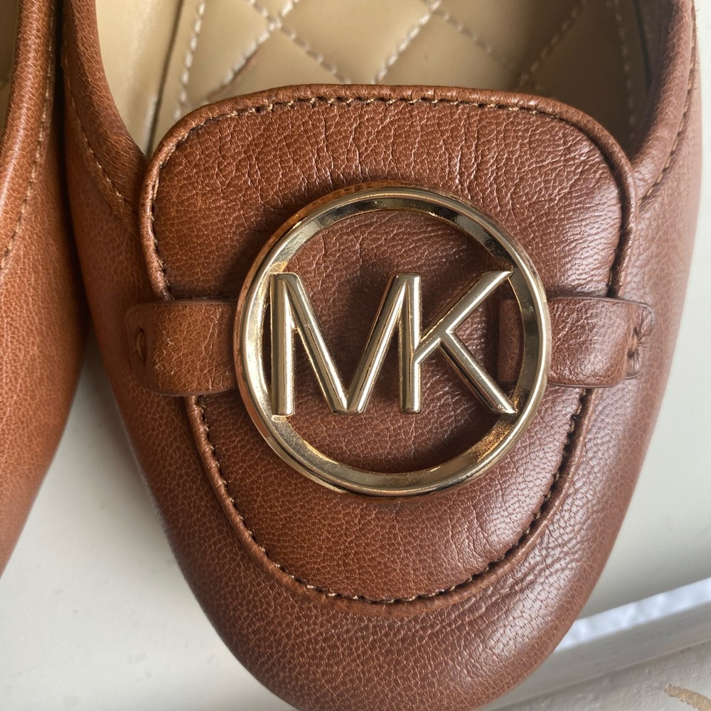 Michael Kors Lillie Ballet,  Moccasin Flats, Leather, size 9 - Picture 7 of 13